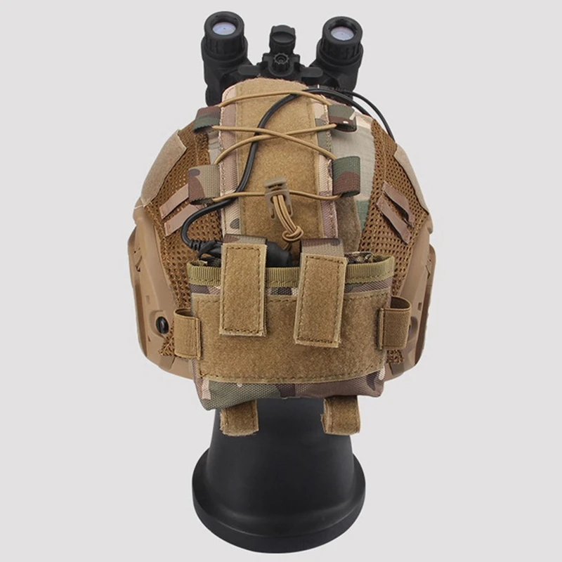 Helmets Balancing Bags For PJ BJ MH Camouflage Weight Bag Counterweight Pouch Battery Pack Helmet Accessories