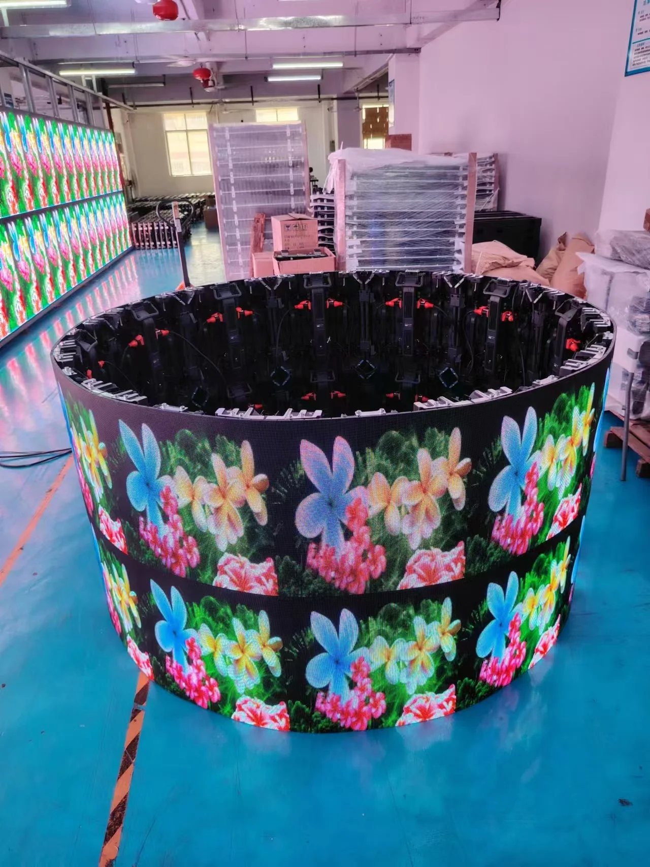 P3.91 Flexible LED Display A5s Card Bendable Indoor Rental Panel for Stage Wholesale