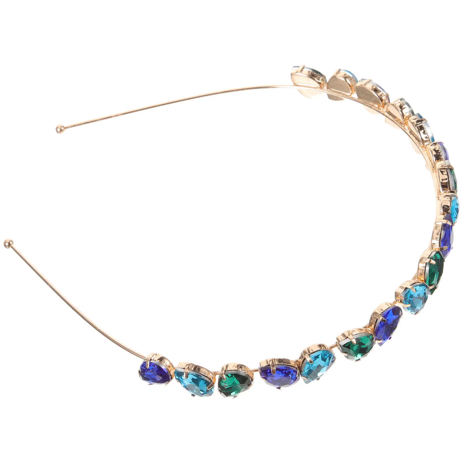 1 قطعة إكسسوارات الطوب الزجاجي حجر الراين الشعر هوب موضة أنيقة عقال موضة عقال للاستخدام اليومي للحفلات أسود رمادي #4