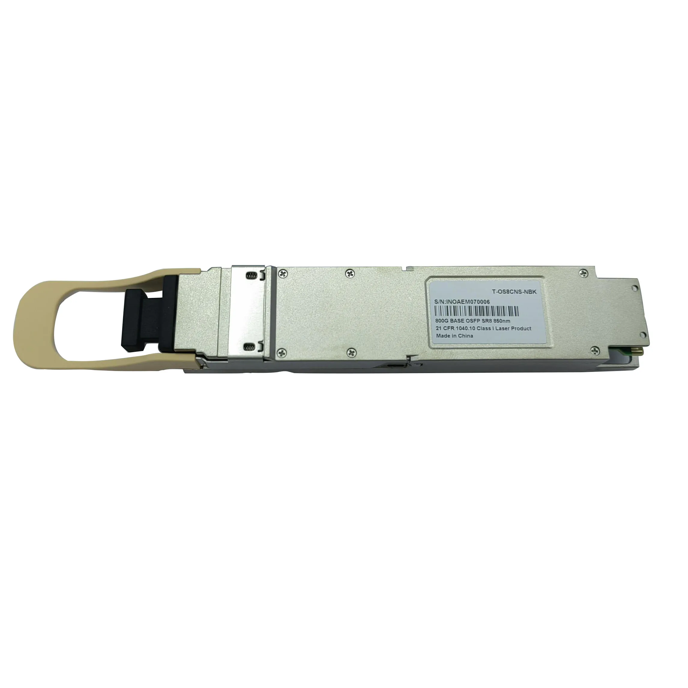 

800GBASE-SR8 Twin-Port OSFP Finned Top 850nm PAM4 50m MMF Dual MPO-12/APC 800G Multimode Optical Transceiver 2x400G-SR4