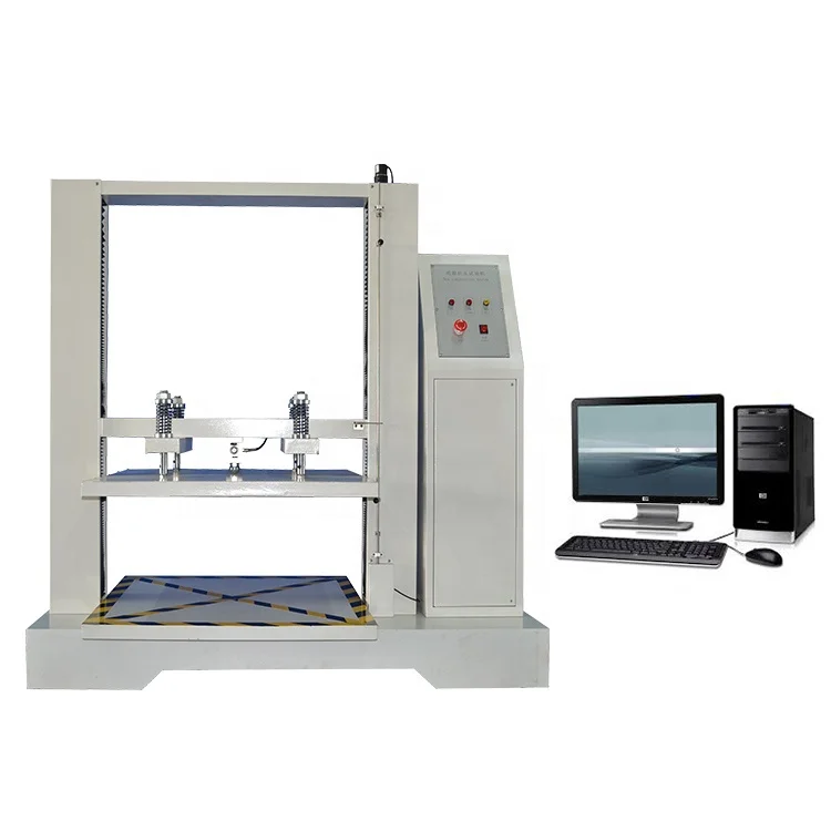 ZONHOW جهاز اختبار الضغط على صندوق كرتوني للتحكم بالكمبيوتر، جهاز اختبار القوة الضاغطة، ابحث عن الوكيل بأفضل الأسعار