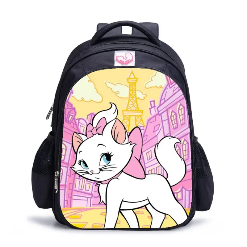 Disney Marie Cat Kawaii plecaki Cartoon The arystokraci duża pojemność torby szkolne dla dzieci do przedszkola śliczny Mini plecak