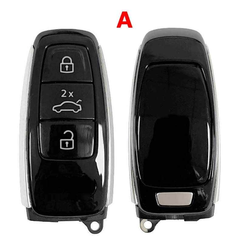 CS008042 Replacement Smart Key Cover 6 Models Shell MLB Remote Spare Case Housing For A-UDI A8 RS Q7 SQ7 S5 A4L A5 Key Replace