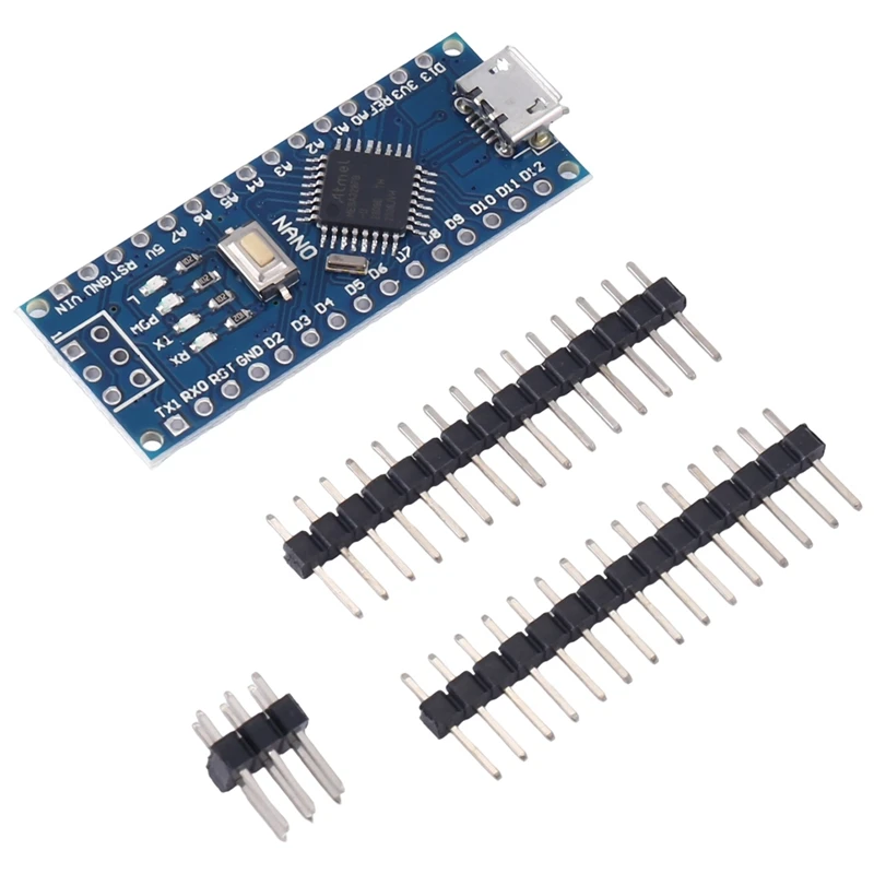 

HOT-10Pcs Nano 3.0 With The Bootloader Compatible Nano Controller For Arduino CH340 Driver 16Mhz ATMEGA328P