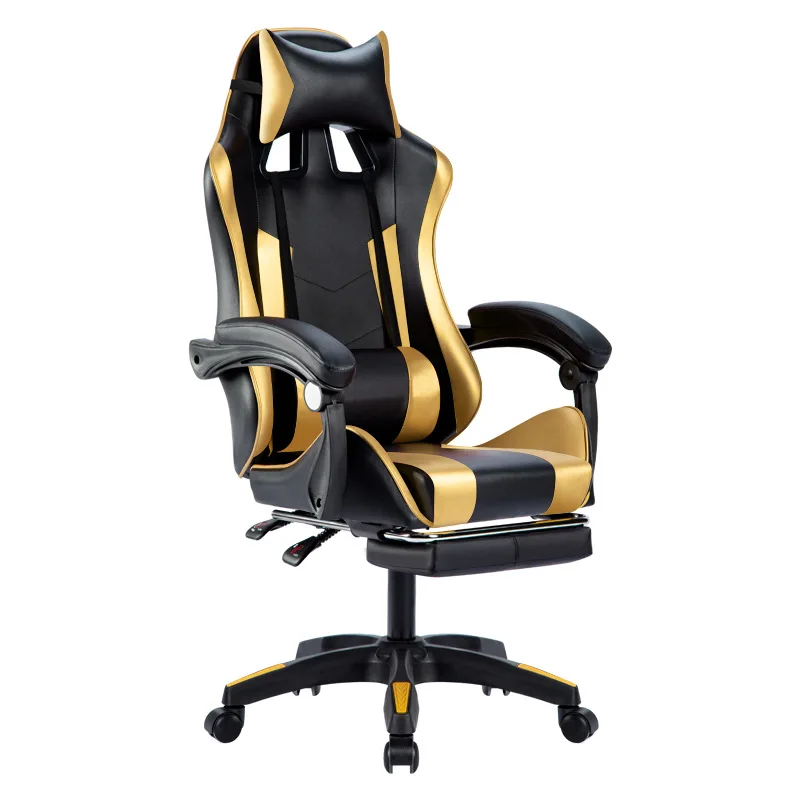 

Hot Sale Custom Logo Executive Style Spinning Game Office Chair Racing Style High Back PU Leather Computer Game Chair