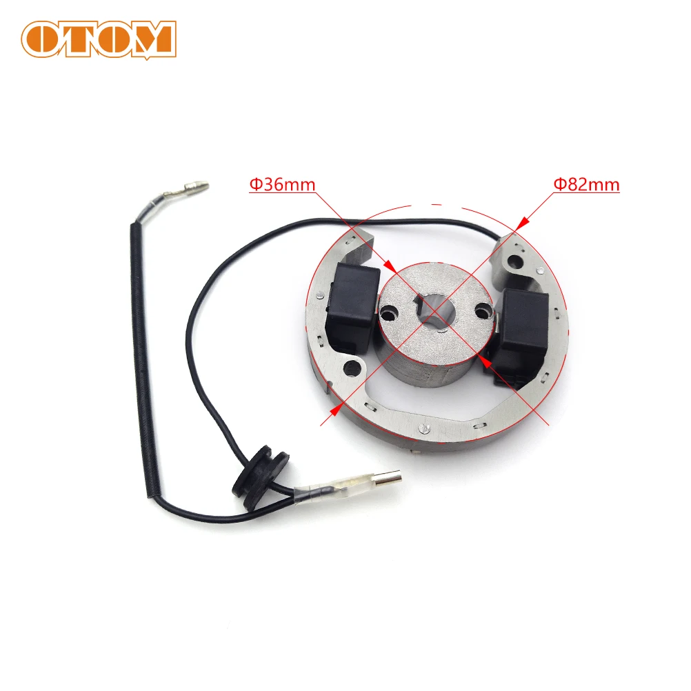 OTOM Motorcycle Magneto Flywheel Stator Rotor Ignition Coil Electric Internal Kit For KTM SX50 2002-2008 2 Stroke MINI Off-road