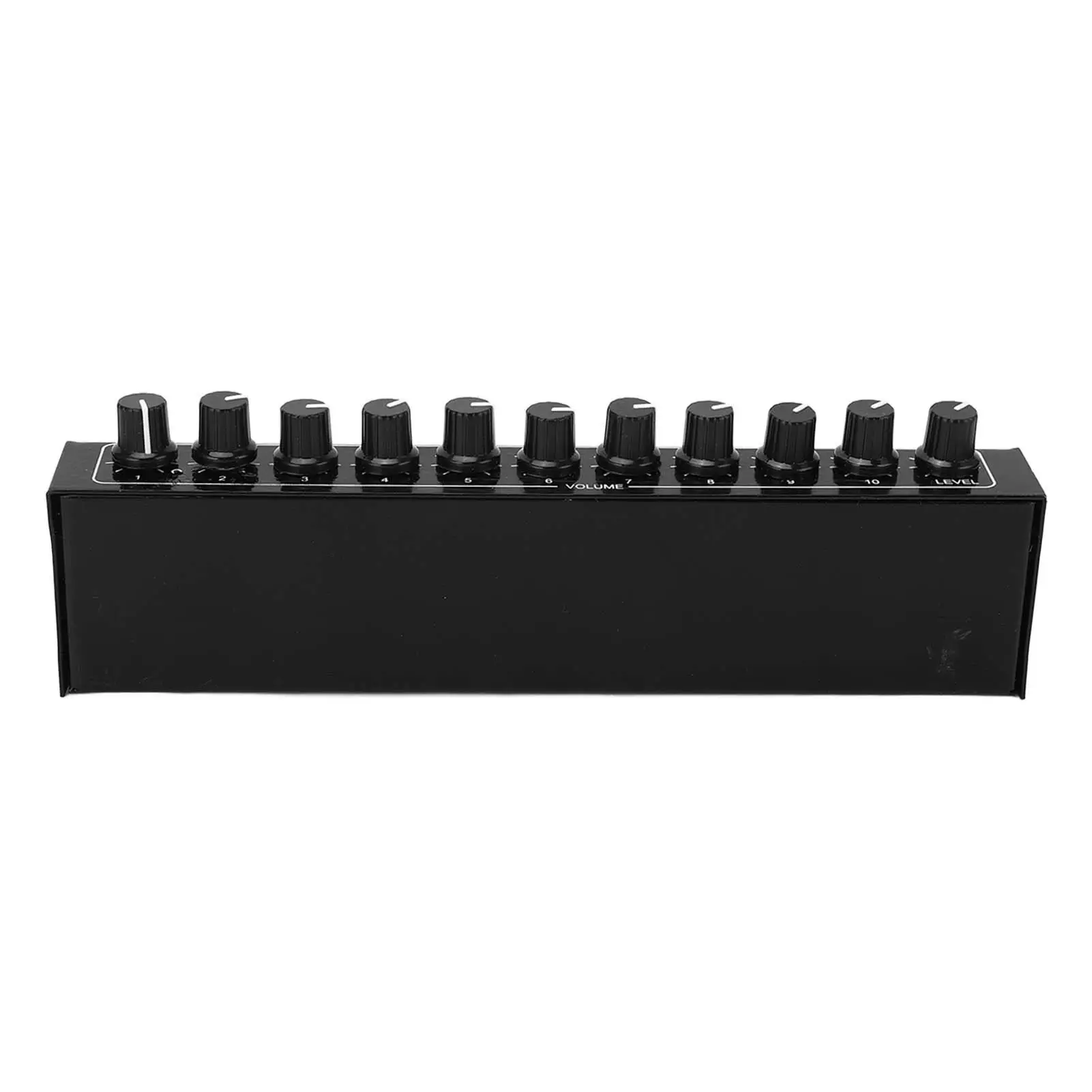 10 Channel Headphone Amplifier Distributor - Stereo Amp for 16-600Ω Output Impedance, Safe for performance