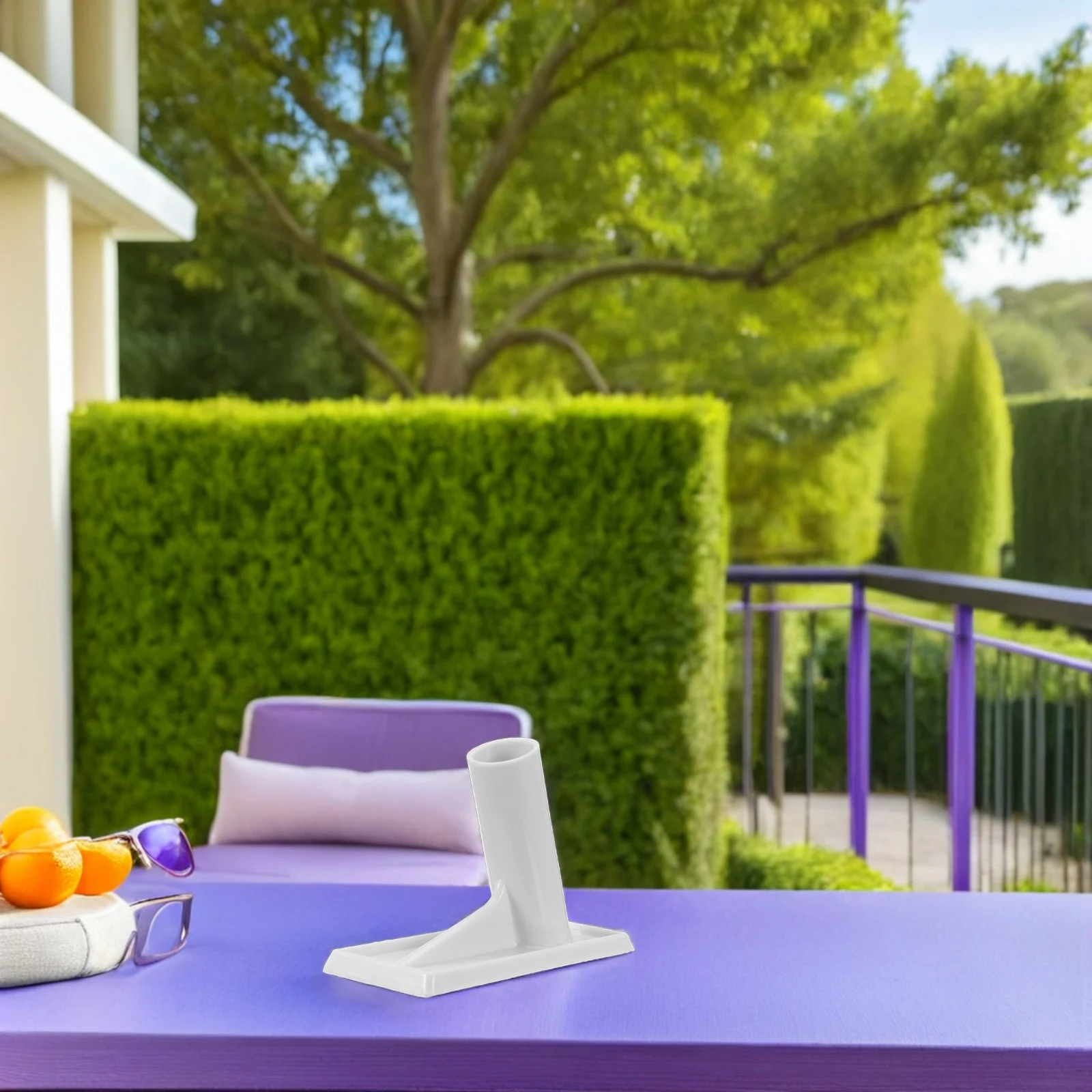 

2Pcs Flagpole Bracket Mount Heavy Duty Stable Wall Mount for Balcony Porch Outdoor Flag Holder Base Hardware Kit for House