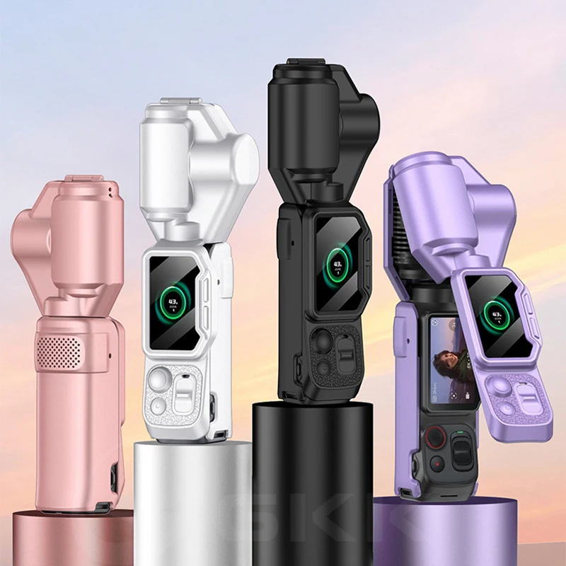 Magnetyczne etui ochronne na kamerę Insta360 Luna Ultra z małą szybą ochronną na ekran, plastikowa osłona na Insta Luna Ultra, futerał do przechowywania. — zdjęcie produktu 6