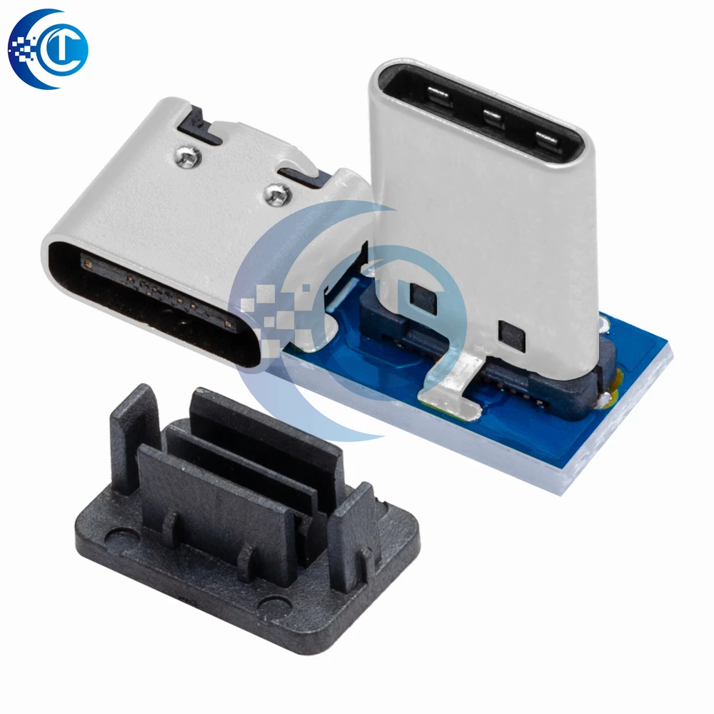 1 قطعة محول اختبار ذكر/أنثى من النوع C: 24P إلى 16P لوحة تحويل USB صغيرة 3.1