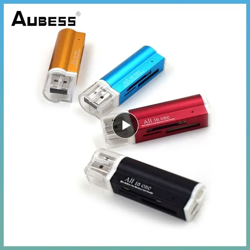 Memory Card Reader Durable Premium Memory Card Card Reader Cutting-edge Usb Lighter Portable Stylish Aluminum Alloy