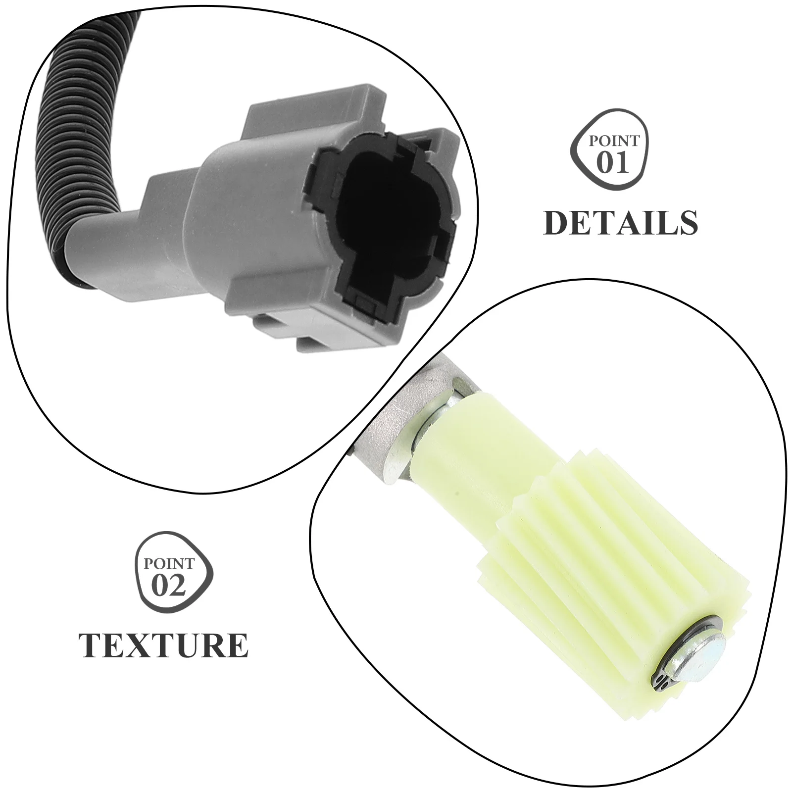 

Car Speed Sensor High Precision Automotive Transmission Vehicle Sensor Easy Installation Reliable Stable Performance