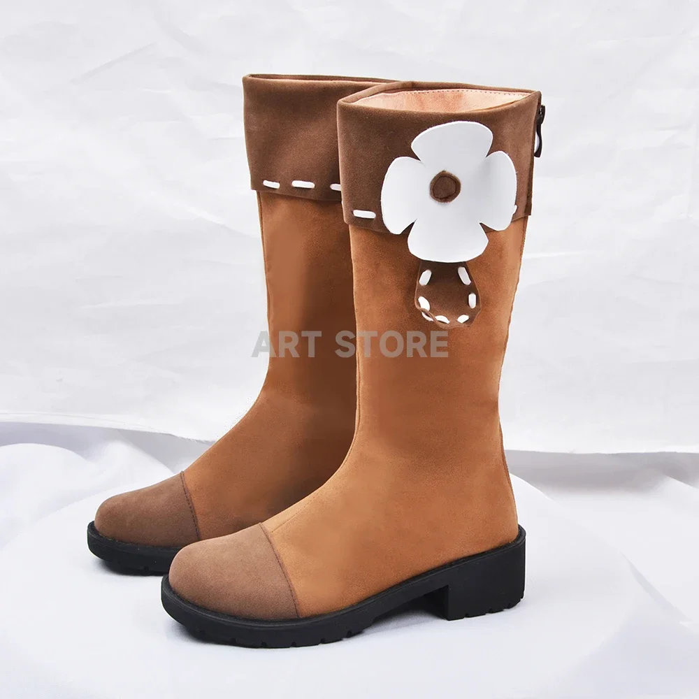 Klee Cosplay Shoes Game Genshinimpact Cosplay Shoes Klee Boots for Comic Con Halloween Party Klee Costumes Shoes for Women