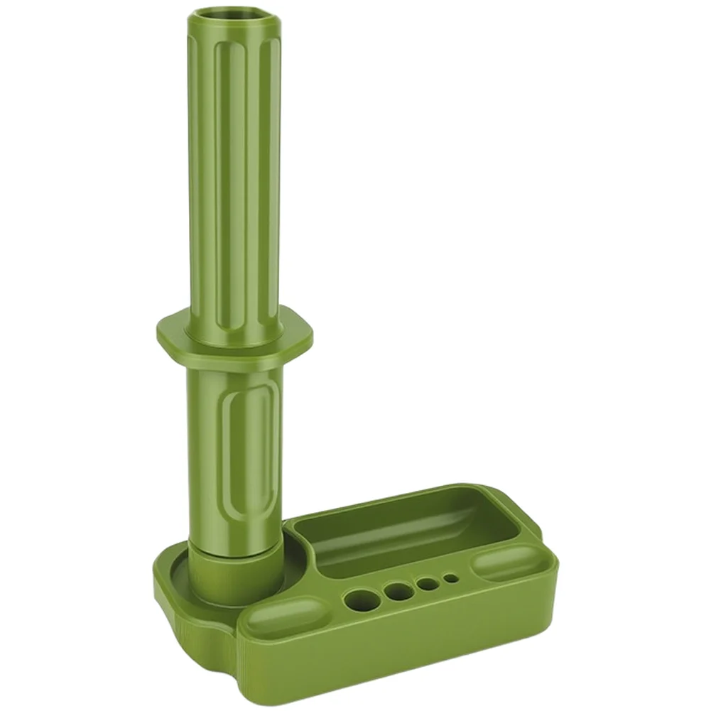 Lightweight Plastic Bike Head Tube Tray with Anti-Slip Silicone Pads and Secure Straps for 13.2 x 7.3 x 20.5 cm Dimensions