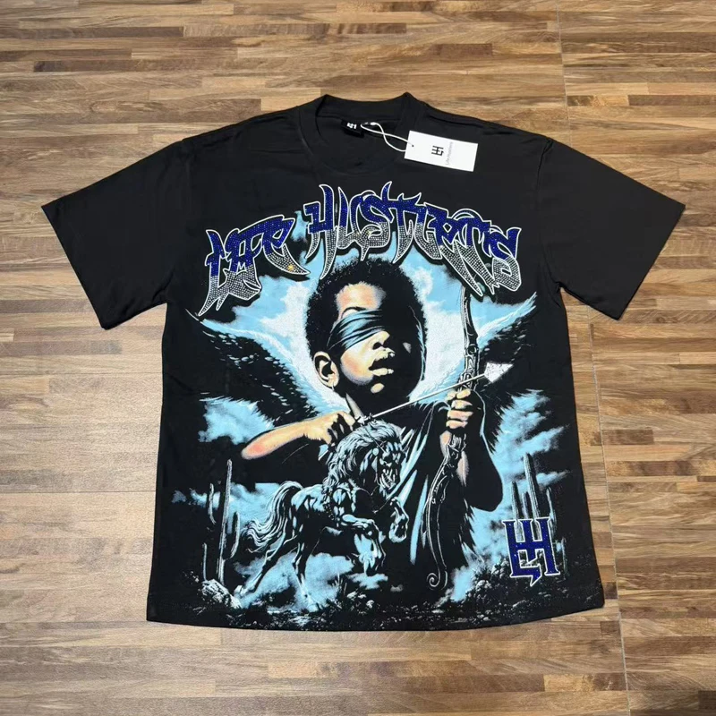 Summer Fashion Trends 2026 Life Hustler T-shirt Real Photos Life Hustler Short Sleeve High-quality Round-neck Top