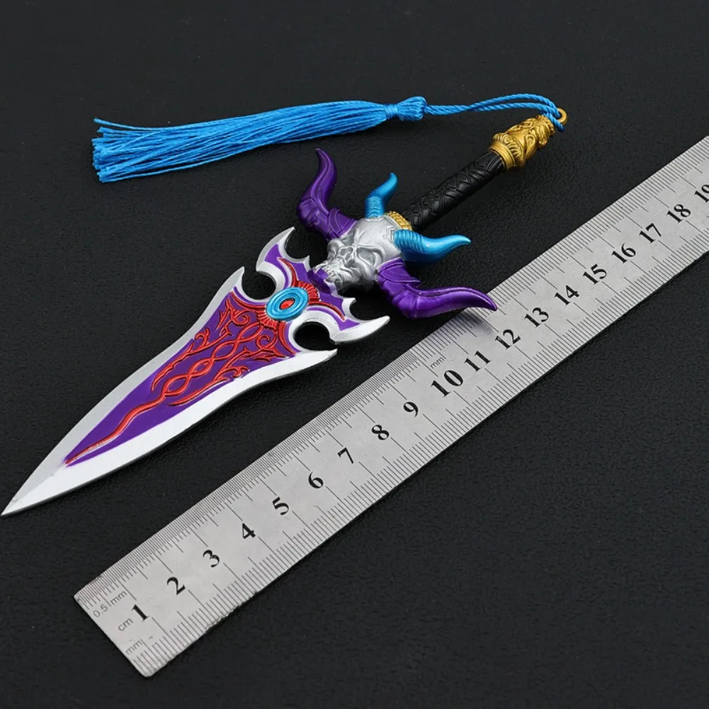 In Stock 18cm Evil Sword Apophis Game Figure Peripherals Metal Model Desktop Decoration Birthday Gift Toy Can Wholesaled