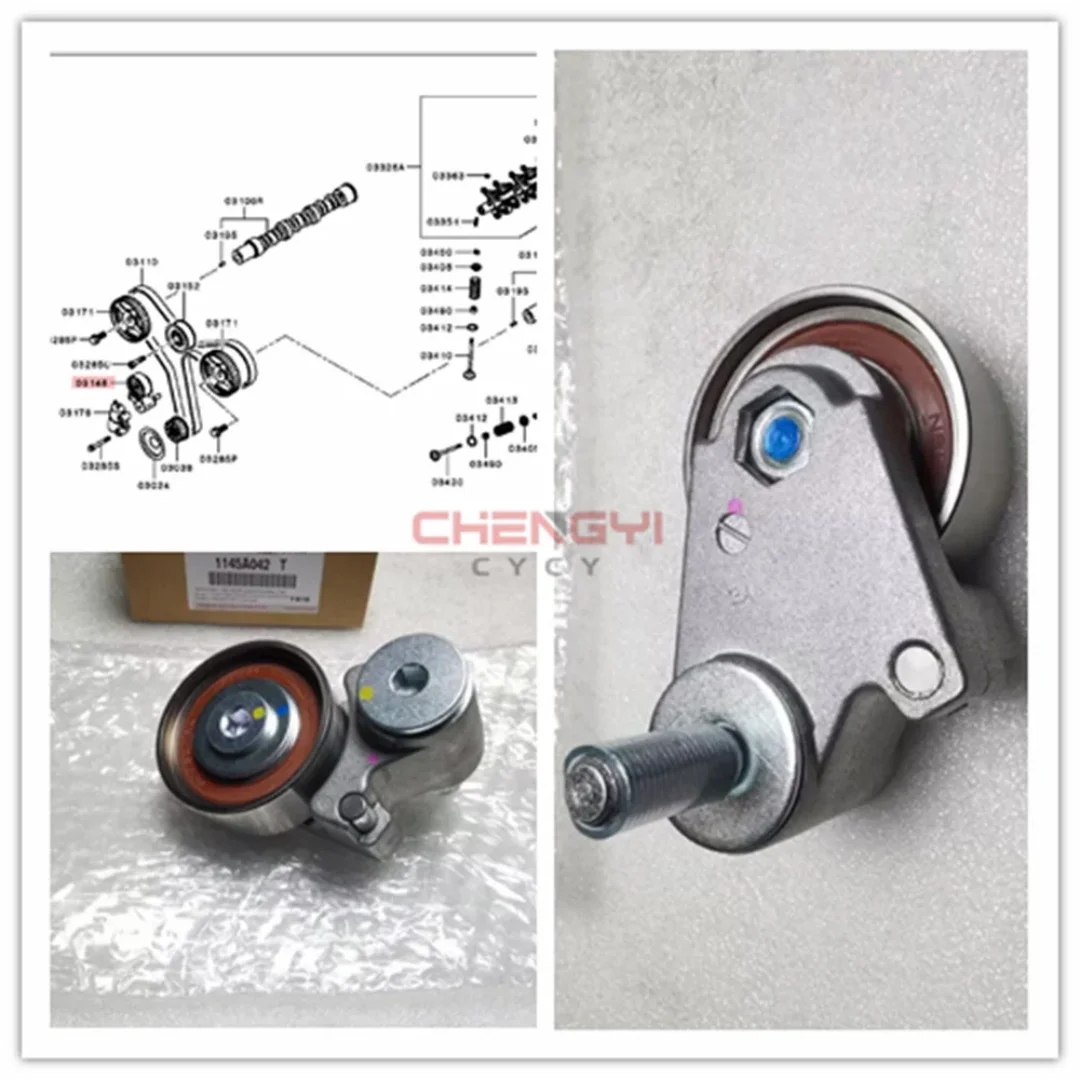 

6B31 Датчик ГРМ двигателя, натяжное колесо, переходное колесо для Outlander CW6W Pajero Montero Sport KG6W GF4W KR5W KS5W 1145A042