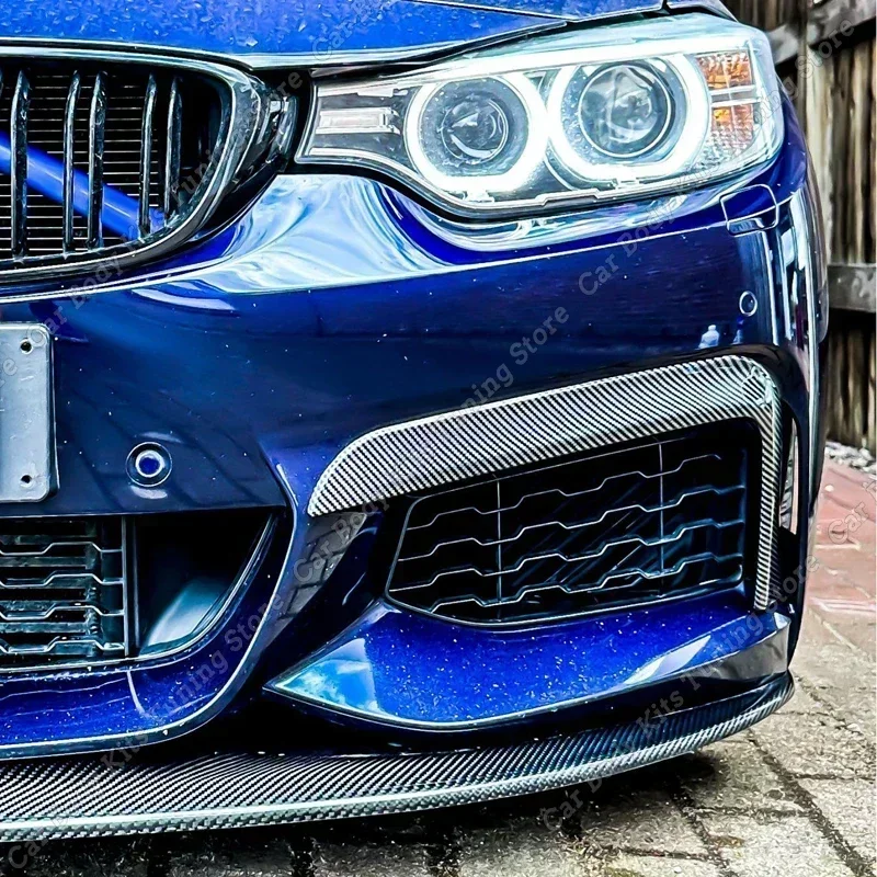 MP Style Front Bumper Lip Splitter Spoiler For BMW F32 F33 F36 420i 428i 435i 440i M-Sport 2014-2020 Diffuser Body Kits Tuning