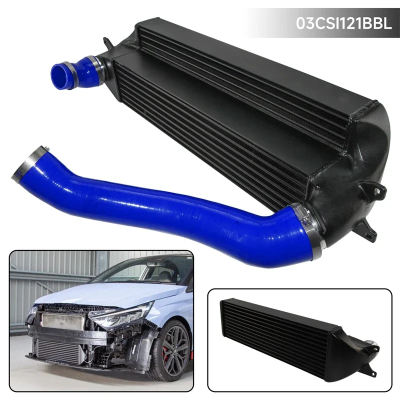 High-Performance Intercooler Hose Kit Competition Upgrade Tube& Fin For Hyundai i20N 1.6T-GDi Type Chassis 150KW/204HP 2021+