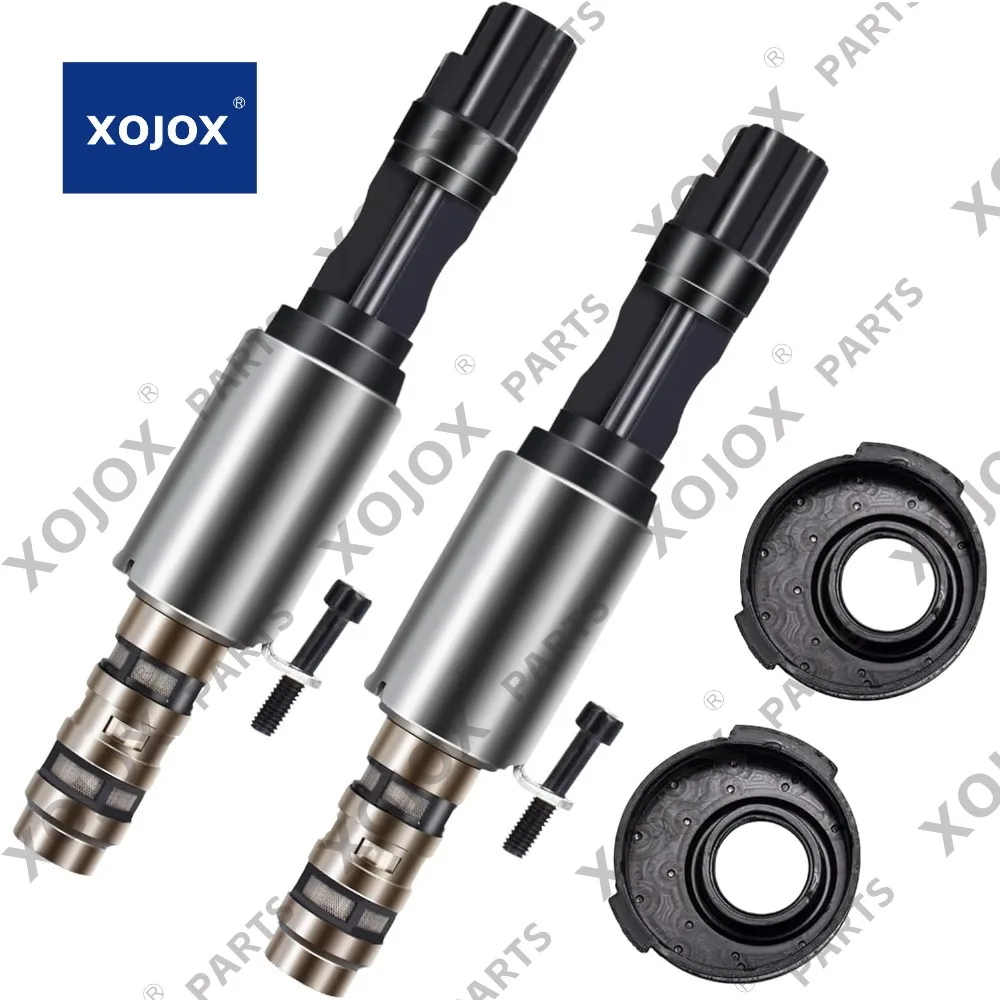 

XOJOX 2 PCS Camshaft Variable Valve Timing Solenoid VCT Solenoid 8L3Z-6M280-B 8L3Z-6M280-A Replacement for 2004 2005 2006 2007 F