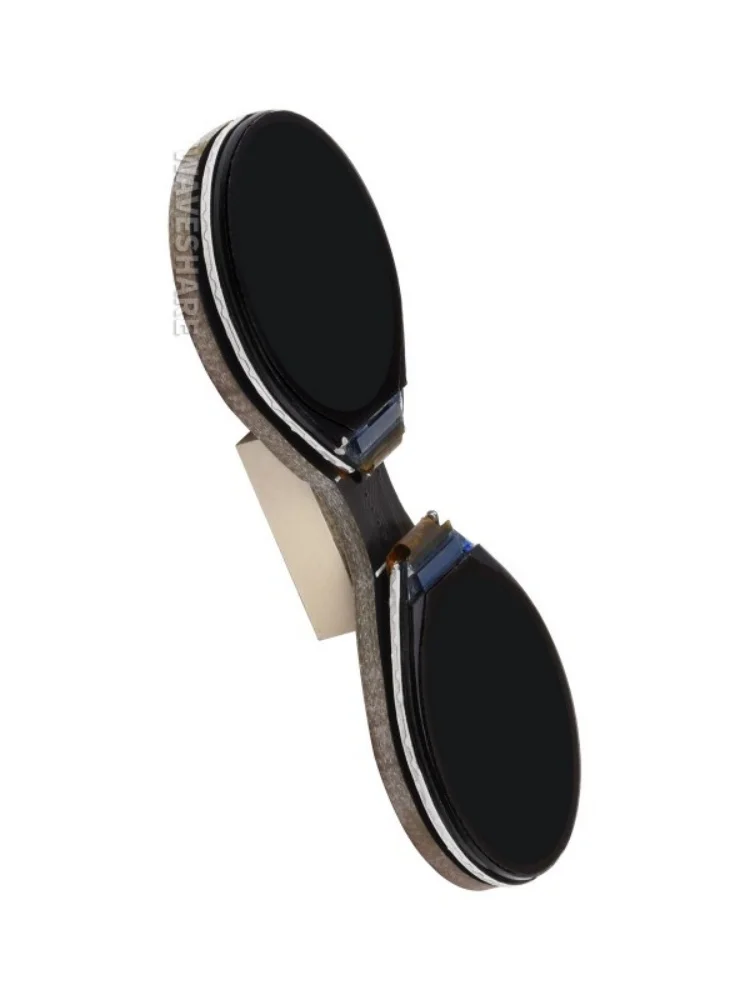 0.71inch Double Eye Round LCD Display Module, 160×160 Resolution, SPI Interface, 65K Colors