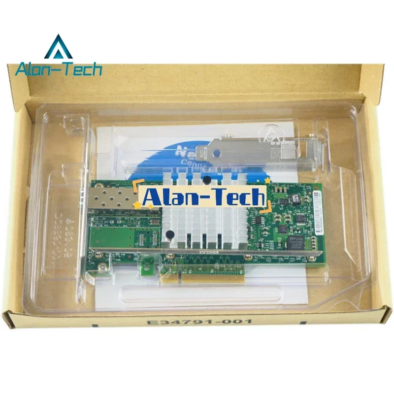 X520-DA1 10GBase PCI Express X8  82599 EN Chip Single Port Ethernet Network Adapter E10G41BTDA,SFP Not Included