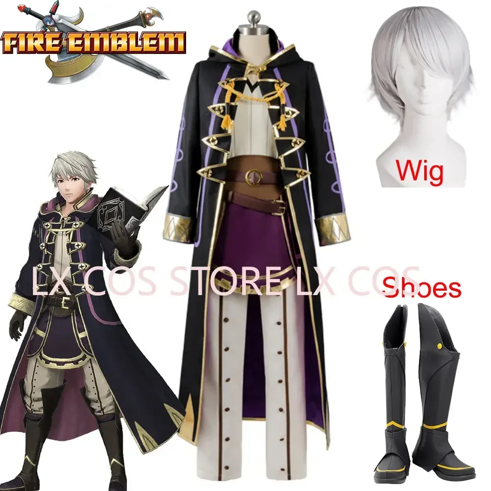 Fire Emblem Awakening Avatar Robin Daraen Costume Cosplay Costumi di Carnevale di Halloween per uomini adulti Donne