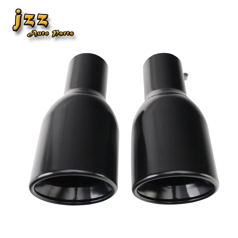 

Stainless steel muffler exhaust tip for automotive tailpipes 60mm Outlet Round Tail Throat