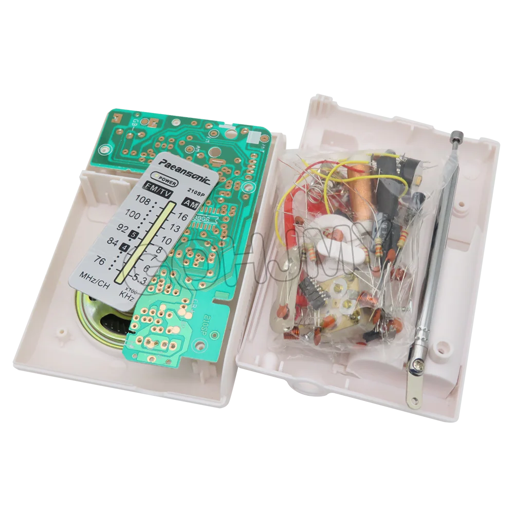 CF2102 CF210SP AM/FM Stereo Radio Kit DIY Electronic Assemble Set Kit For Learner July DropShip DIY Laboratory