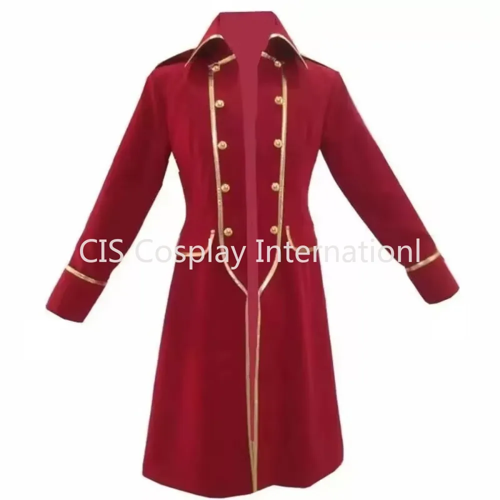 Kaizouku Sentai Gokaiger Captain Marvelous Cosplay Costume Only Overcoat Customized size