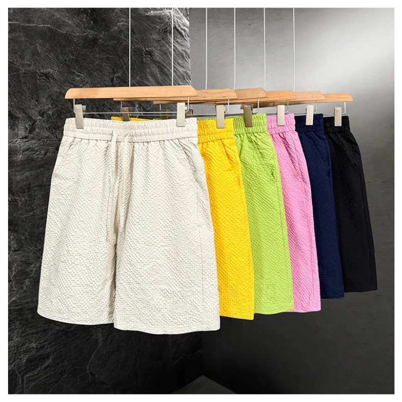 

Mens Shorts Waterproof Plus Size Seersucker Casual Summer Outdoor Quick Dry Lightweight Comfortable