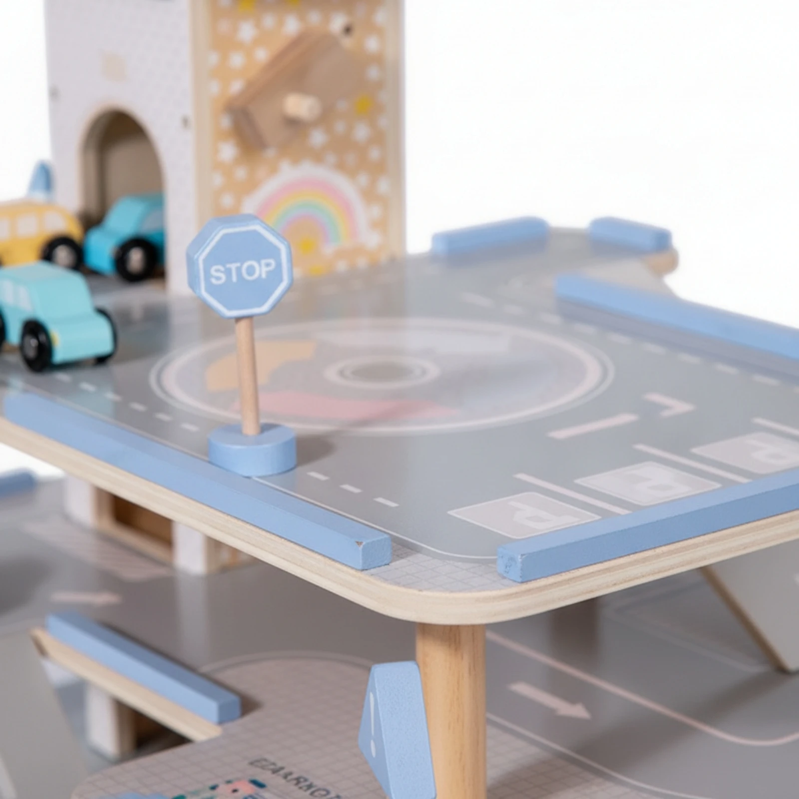 Garaje de Madera con Rampas, T - Toddler Learning Tower reseña y precio
