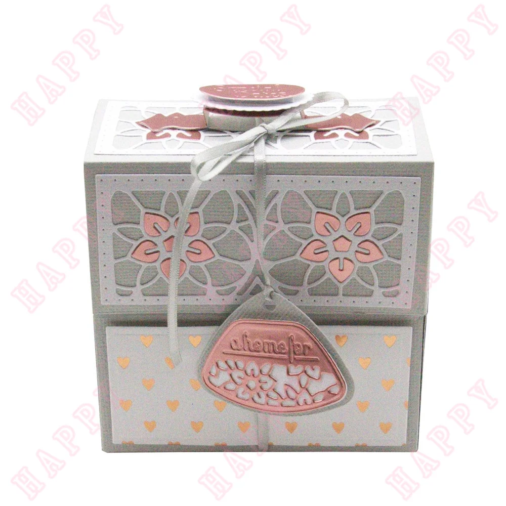 New Decorative Stamp Indulgence Box Set Diy Scrapbooking Decorative Paper Craft Embossing Gift Card Craft