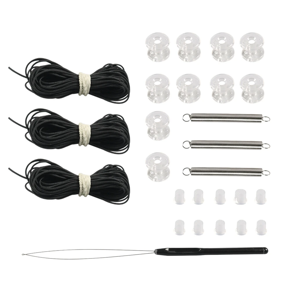 

RV Pleated Shade Repair Kit, RV Window Shade Restringing Kit for Day Night Pleated Shade