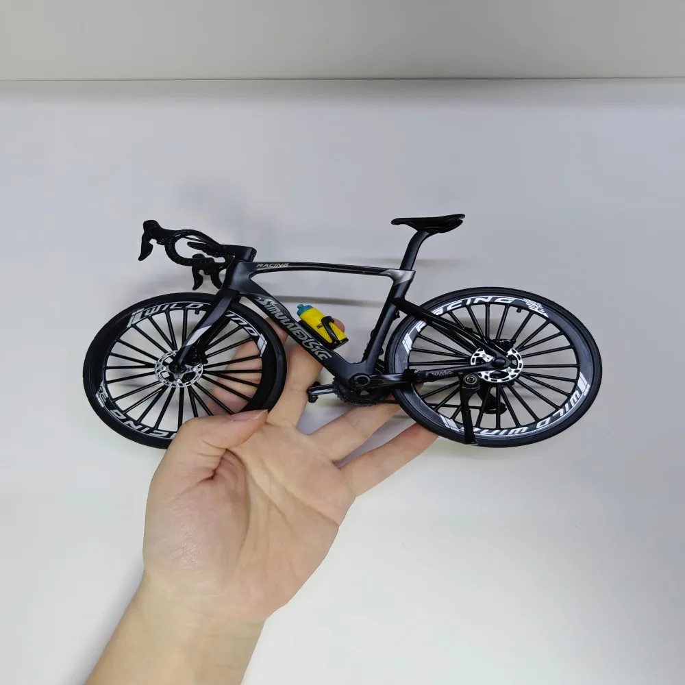

1: 8 Mini Model Alloy Bicycle Die Casting Decorative Metal Bicycle Simulation Series Boys' Gift Toys