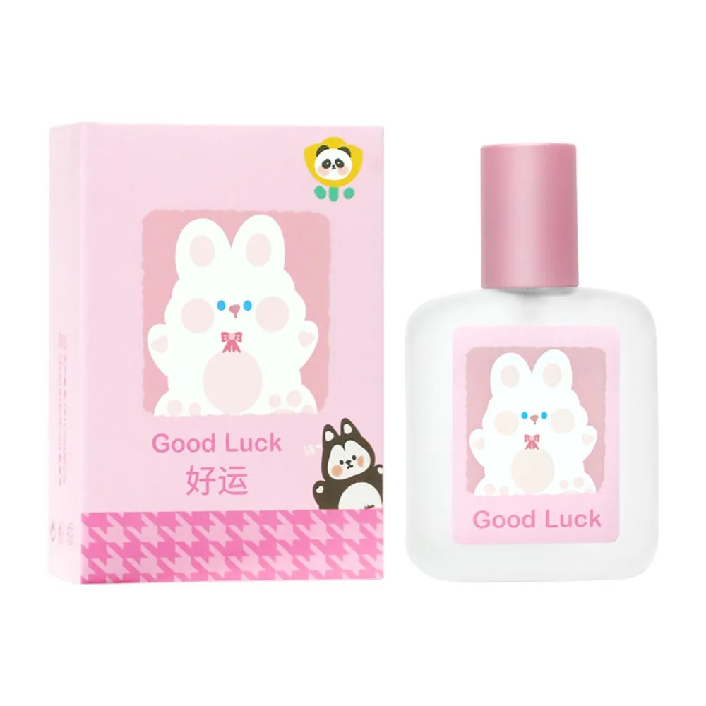 30ML Khaki Girl Good Luck Rabbit Perfume Eau De Toilette Clean Soft Long Lasting Cotton Floral Fragrance For Women Daily Use