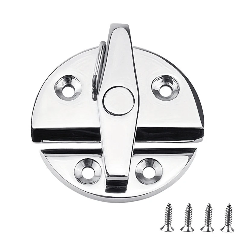 

Marine Door Catch 316 Stainless Steel Push Button Lock for Boat and Outdoor Gear