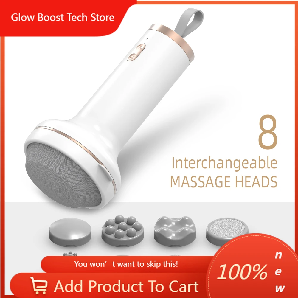 

NYSmart Library Ekang PL-670 Cordless Type C Handheld Full Body Anti-Cellulite Fat Burn Roller Massage Relax Tone Back Pain Reli