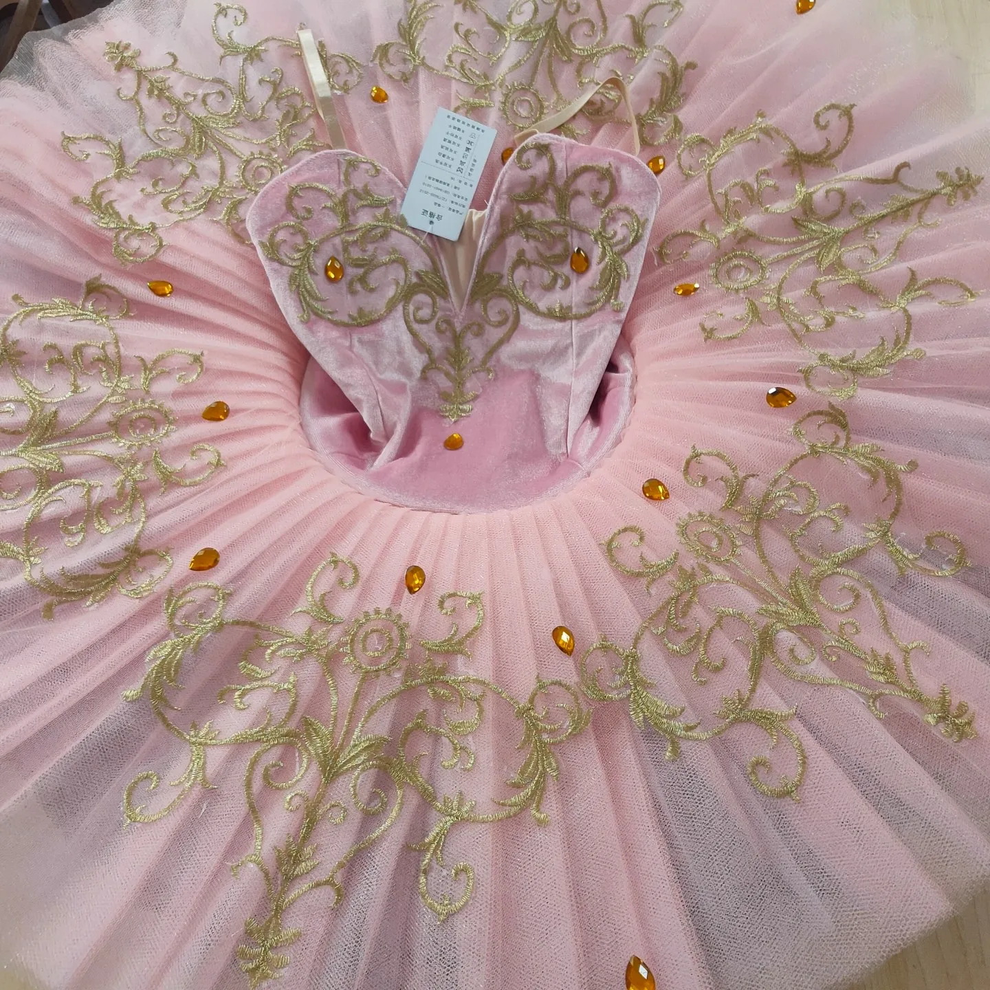 Robe de Ballet pour enfants filles rose or professionnel Ballet Tutus danse moderne ballerine vêtements pour enfants robes de soirée femme