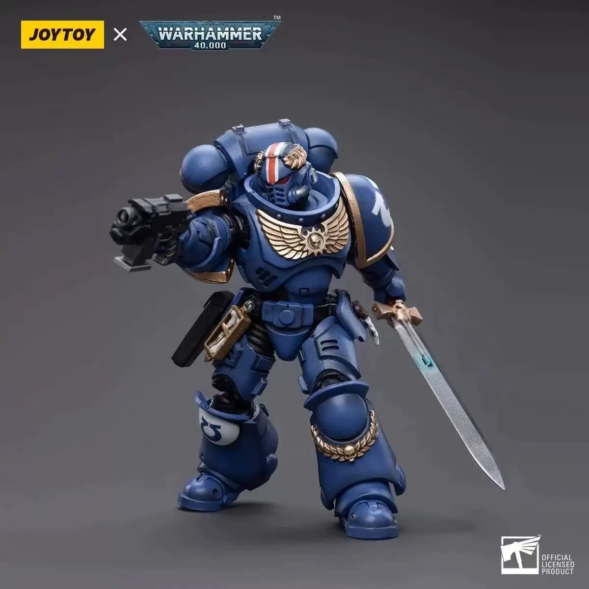 JOYTOY 1/18 แอ็คชั่นฟิกเกอร์ 40K Primaris นายร้อย Argaranthe อะนิเมะคอลเลกชันทหารรุ่น