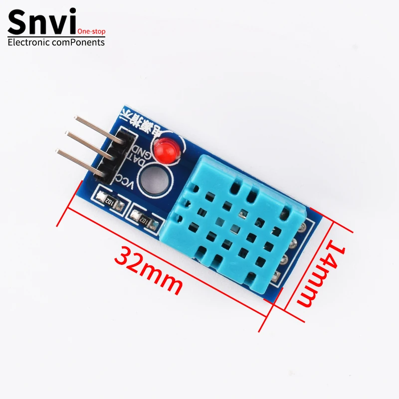 Smart 3pin KY-015 DHT-11 DHT11 Digital Temperature And Relative Humidity Sensor Module + PCB For Arduino DIY Starter Kit