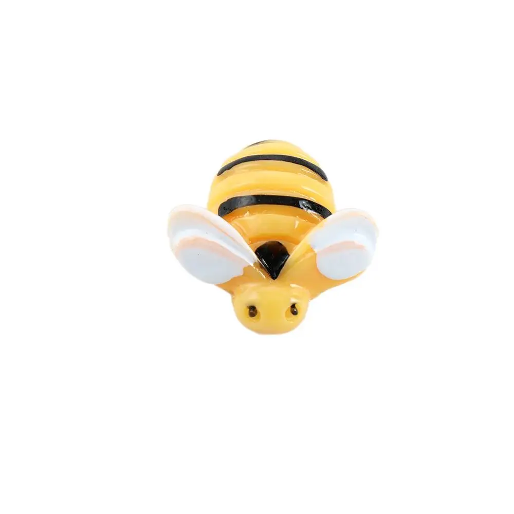 Craft Scrapbook Accessories Tiny Lovely Resin Bee Cabochon Miniature Flatback Embellishment