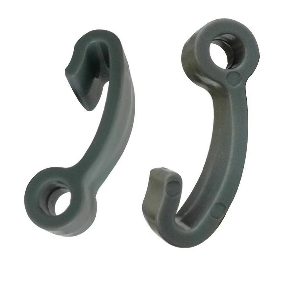 6 pezzi di plastica a scatto fissare ganci per corda clip per gommone zattera da pesca accessori per Kayak marini Yachting J-Hook Buckles