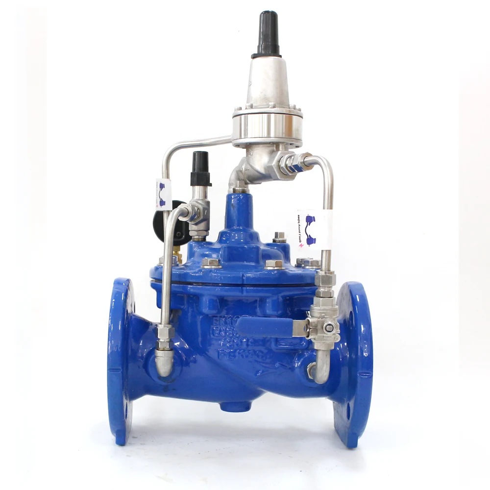 

Гидравлический регулирующий клапан из ковкого чугуна Kxc200x DN50-DN300 /DIN/ стандартный, с фланцевыми соединениями и регулирующей структурой