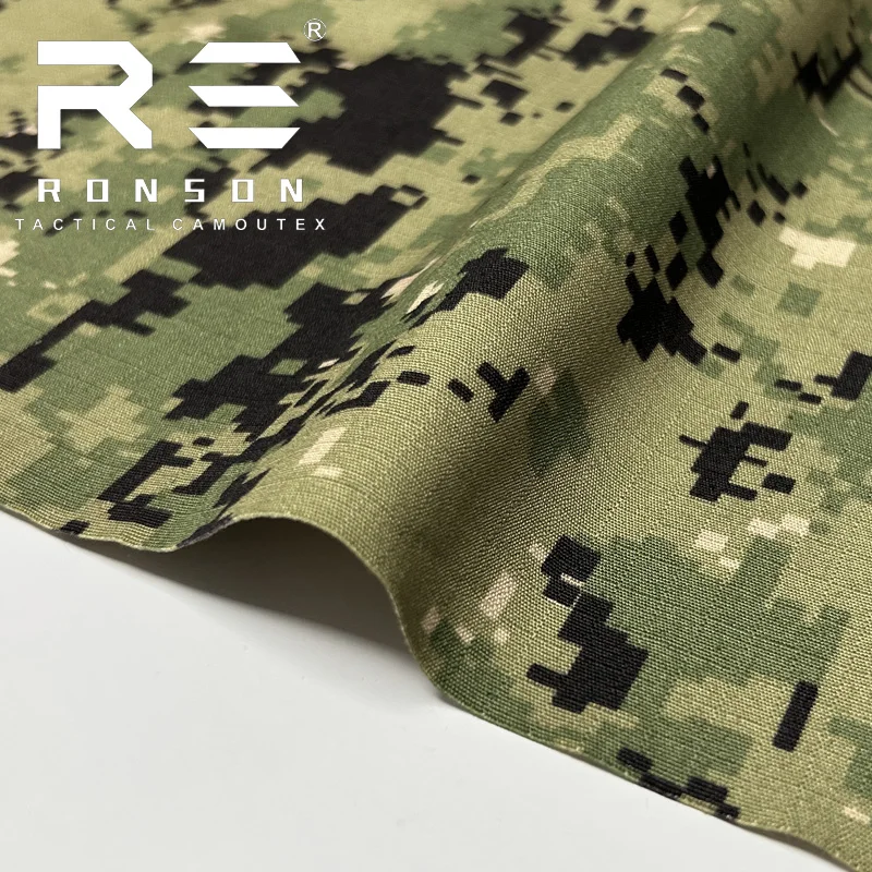 Heißer Verkauf 50% Nylon 50% Baumwolle Ripstop Stoff aor1/aor2 Tarnung nyco5050 taktischer Stoff Verwendung für Uniform auf Lager