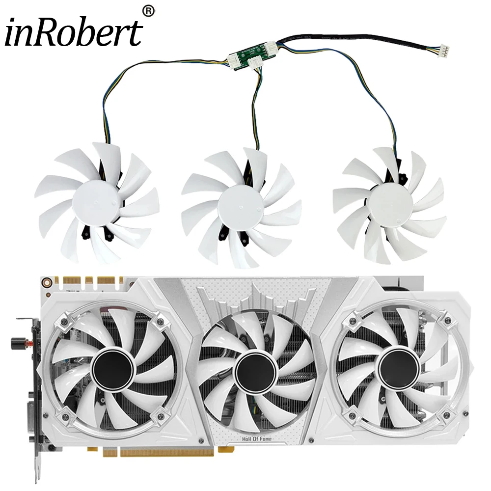 GA92S2H Hall of Fame Graphics Card Fan Replacement For Galax GTX 1060 1070 1080 Ti HOF GPU Cooler