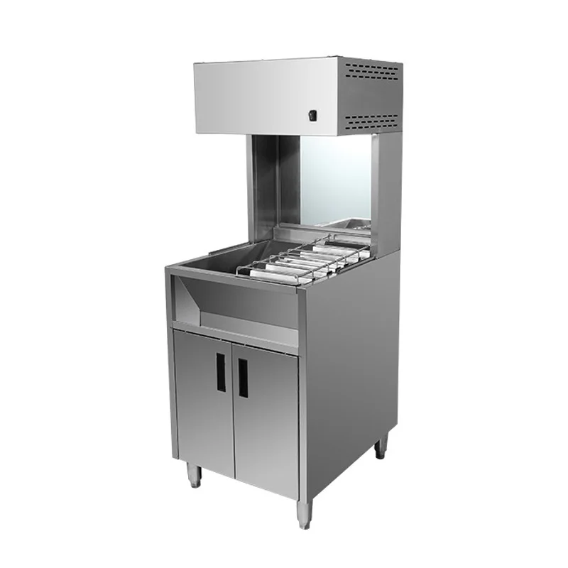 

Vertical French Fries Workbench Workstation Commercial Wallace French Fries Machine Workstation Equipment