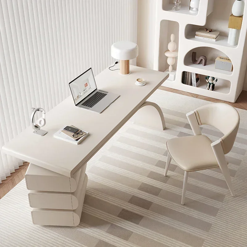 Gaming Bureau Computer Desks Mobile Drawers Bedroom Vanity Computer Desks Student White Scrivania Con Cassetti Home Furnitures