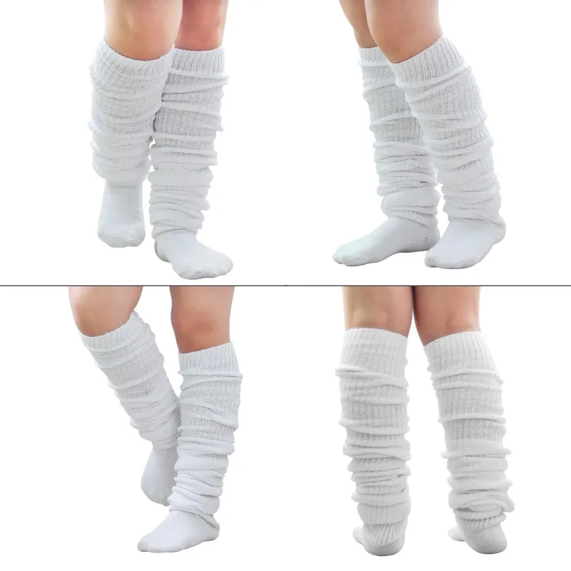 Women Slouch Socks Loose Socks Boots Stockings Japanese High School Girls JK Uniform Accessories Leg Warmers Cosplay Socks