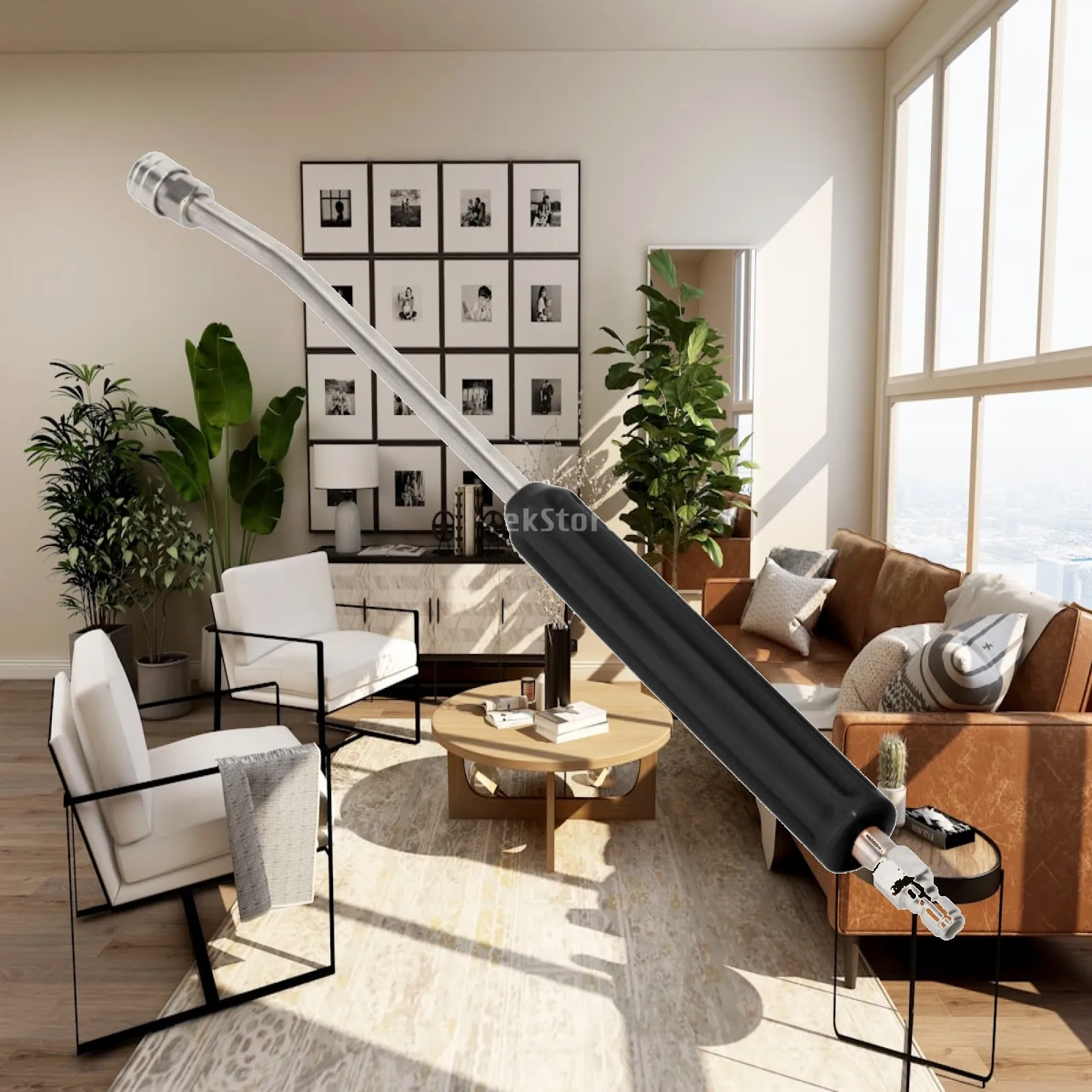 Extension Rod 40 Cm for Pressure Washers Stainless Sprayer Wand Quick Connect for Car Wash and Garden